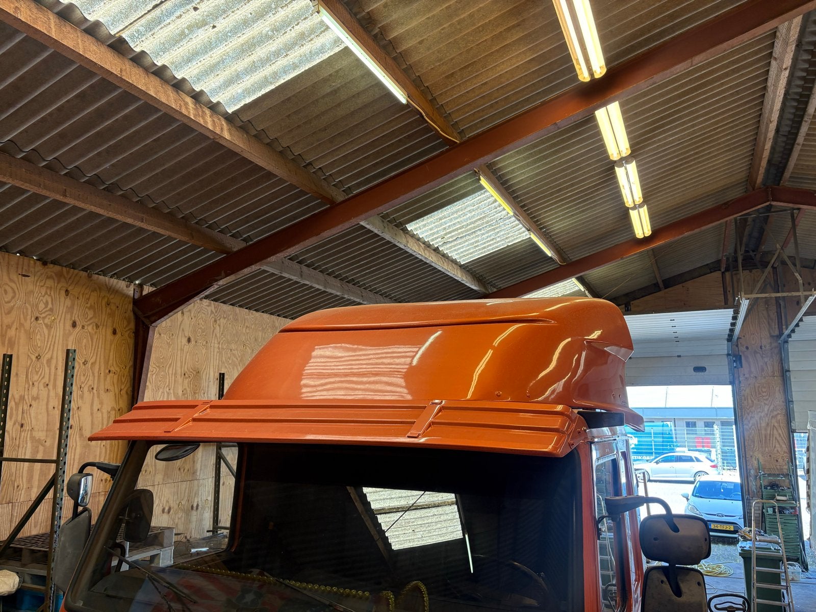 Hi-do dakspoiler Scania 2 & 3 serie NIEUW, Auto-onderdelen, Ophalen, Nieuw, Scania, Carrosserie en Plaatwerk