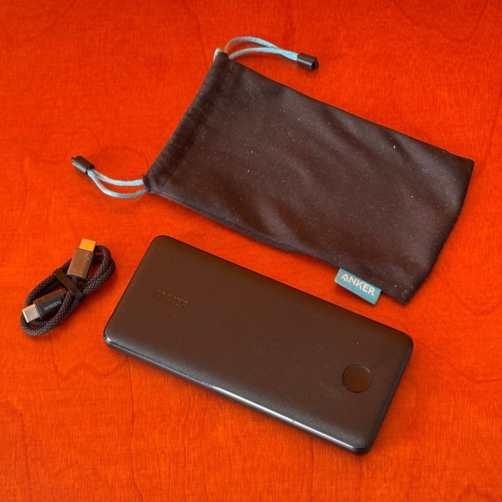 Anker PowerCore Slim 10000 mAh PD, 20 W Powerbank, Ophalen of Verzenden, Gebruikt, Anker