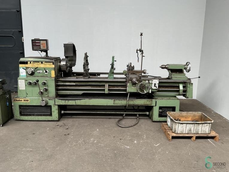 Horizontale draaibanken Ernault Cholet 550