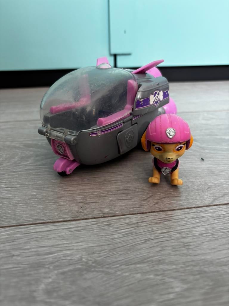 Paw Patrol Skye, Ophalen, Gebruikt