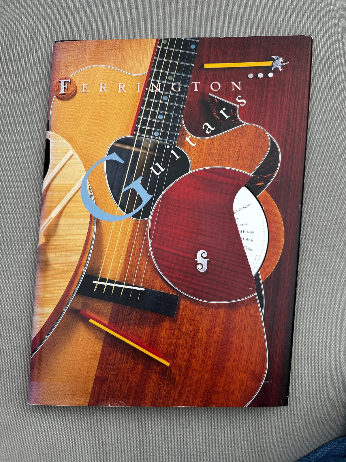 Ferrington Guitars Boek met CD - Hardcover uit 1992, Ophalen of Verzenden, Zo goed als nieuw, Instrument