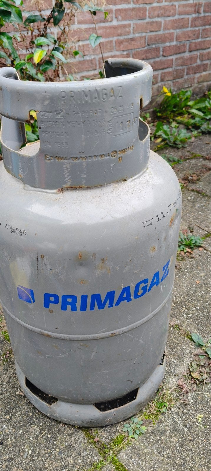 Primagaz gasfles 11.7 KG, Ophalen, Gebruikt, Primagaz