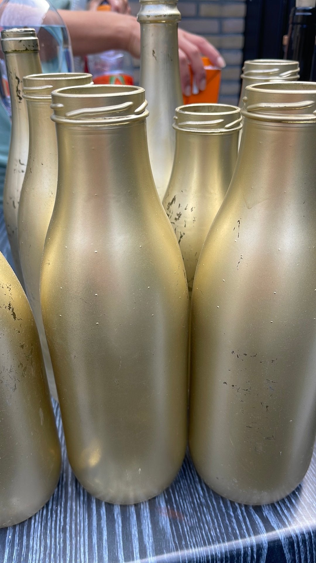 Gratis Ophalen | Gouden flessen, Ophalen, Gebruikt, Goud