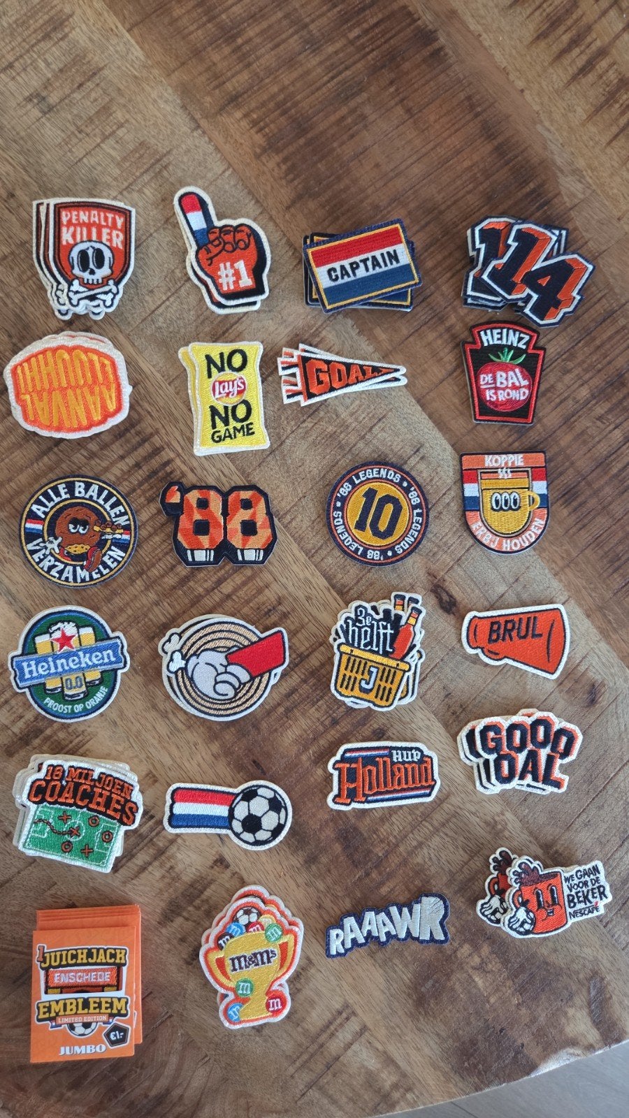 Jumbo Juich Emblemen – Nieuw – Diverse soorten – Enschede, Ophalen of Verzenden, Nieuw, Sport