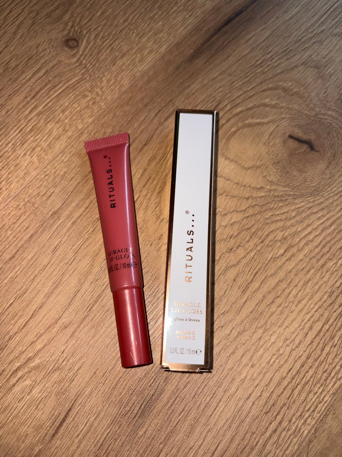 Rituals Miracle Lip Gloss Vintage Rose - Nieuw in verpakking, Lippen, Nieuw, Ophalen of Verzenden, Make-up