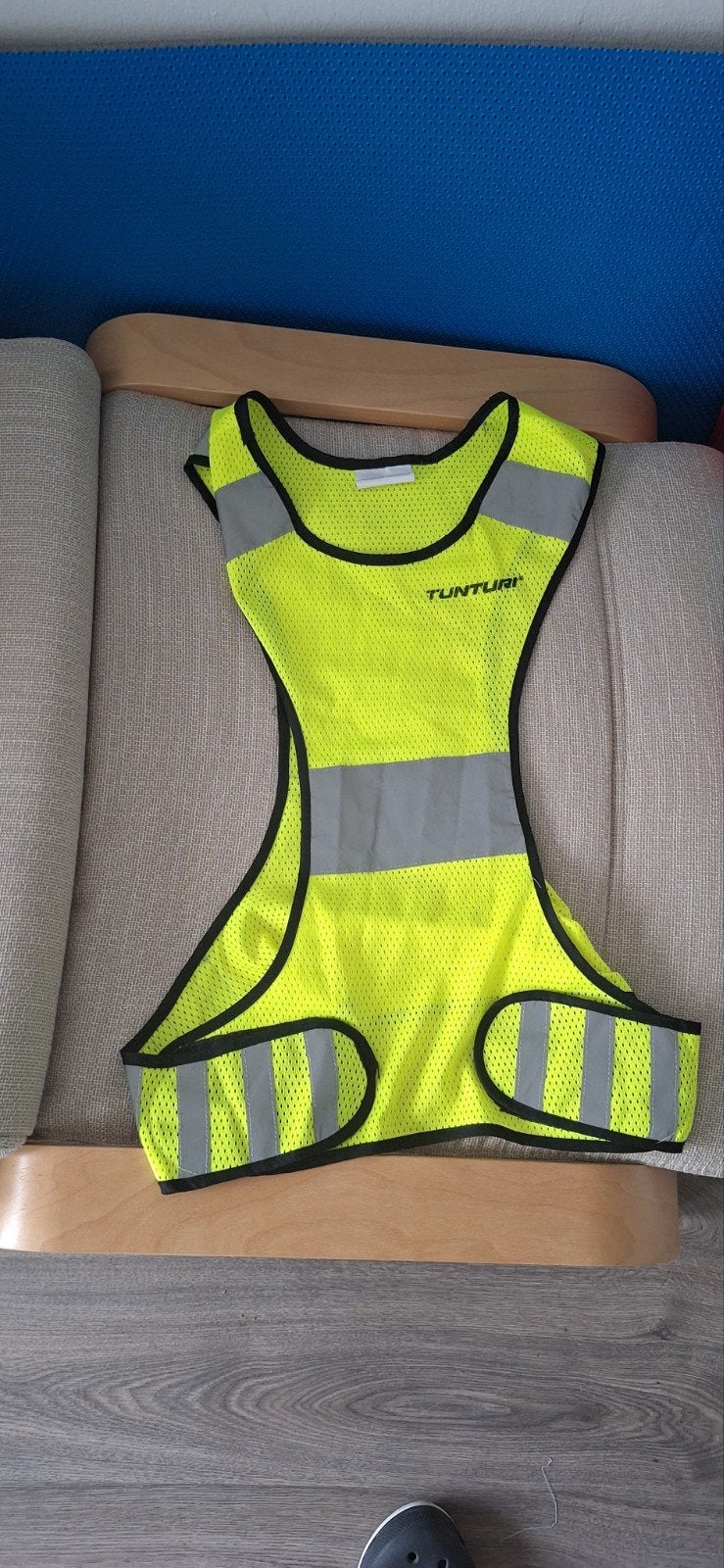 Tunturi High-Vis Reflective Hardloopvest Maat S, Ophalen of Verzenden, Zo goed als nieuw