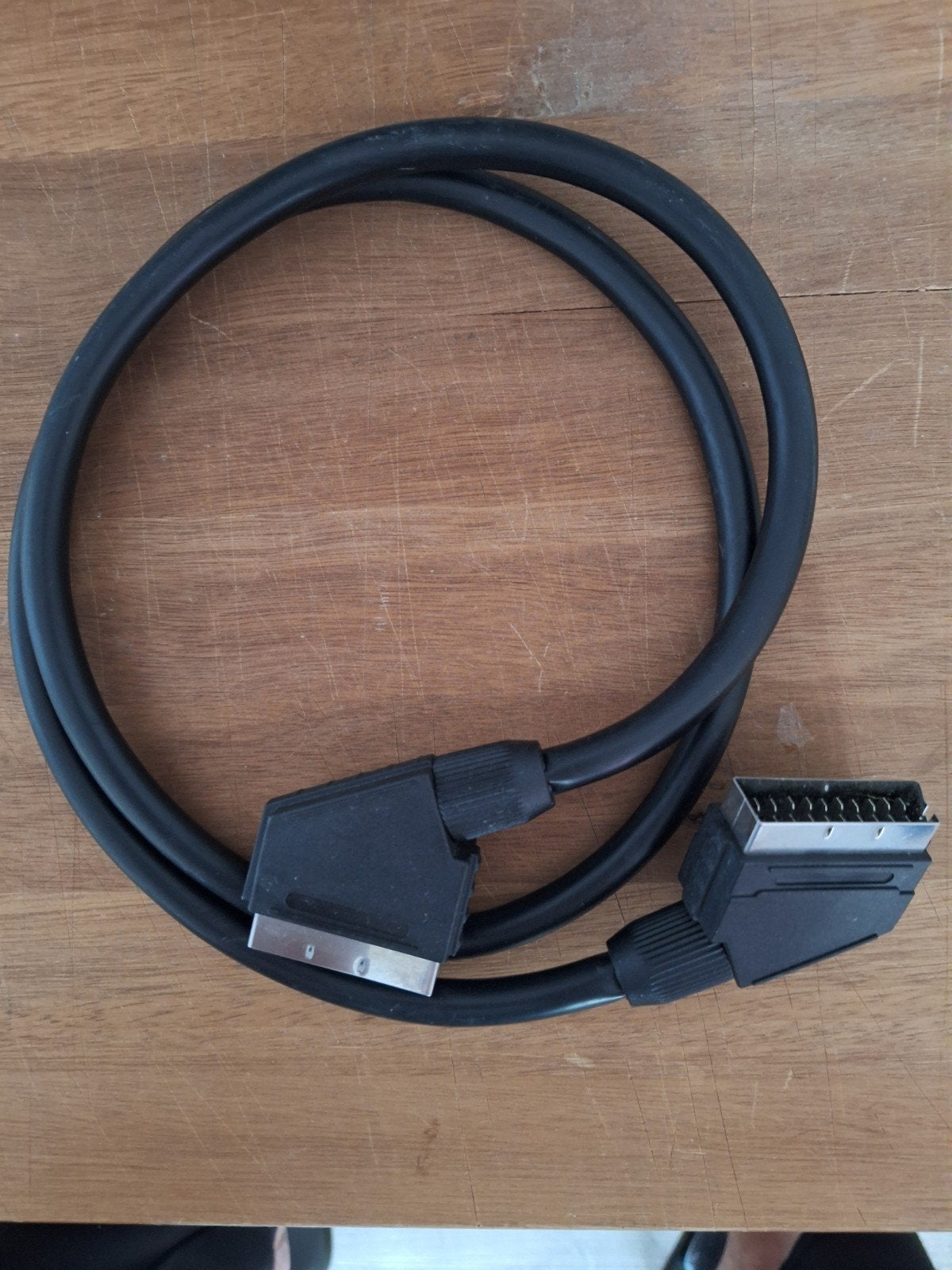Scart kabel - Zwart, Ophalen of Verzenden, Gebruikt, Minder dan 2 meter, Scartkabel