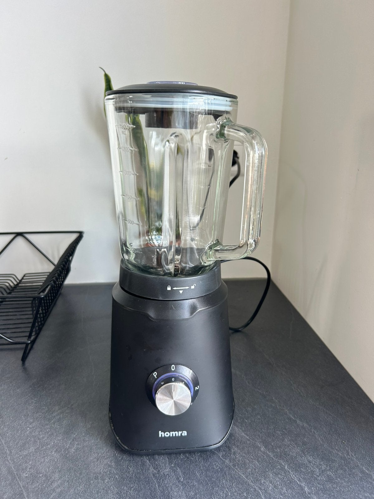 Homra black blender - 1500ml, Ophalen, Gebruikt, Blender