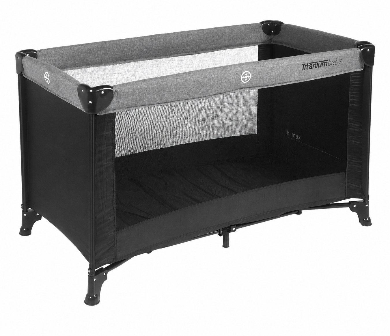 Titaniumbaby Reisbedje met matras en draagtas, Kinderen en Baby's, Ophalen, Gebruikt, Reisbedje