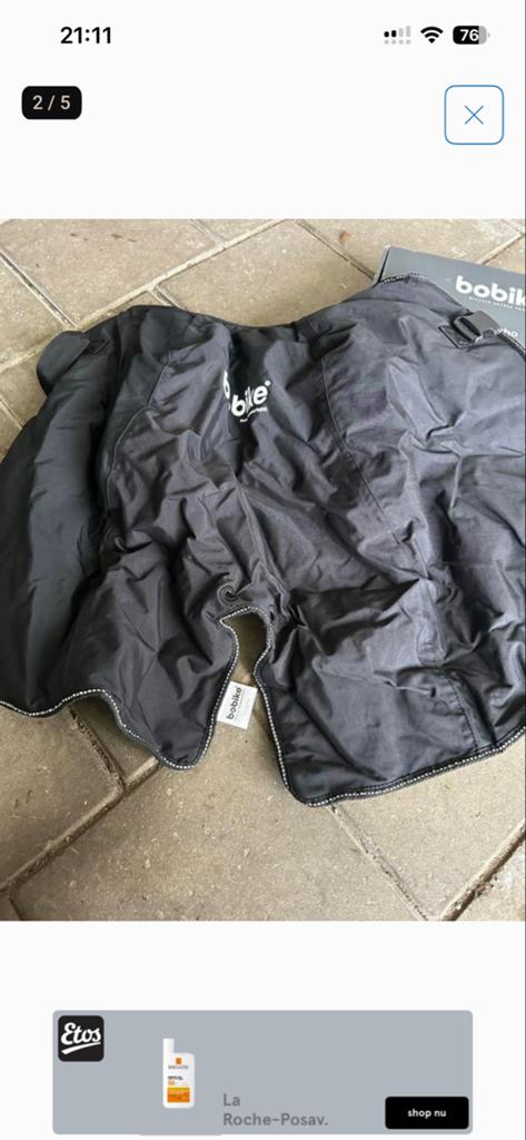 Bobike Poncho Mini - Zwart, Ophalen of Verzenden, Nieuw