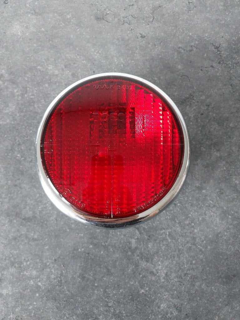 Bosch Mistlamp Rood Chroom Oldtimer VW BMW Volvo, Verzenden