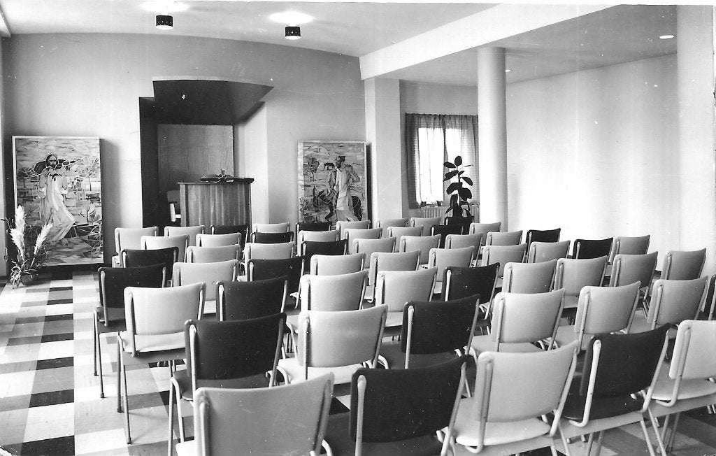 AK Gorinchem - Streekziekenhuis Prinses Beatrix, Kerkzaal, Verzenden, 1960 tot 1980, Gelopen, Zuid-Holland