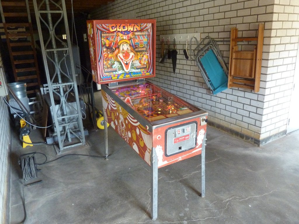 Zaccaria Clown, Verzamelen, Gebruikt, Elektronisch, Flipperkast, Ophalen