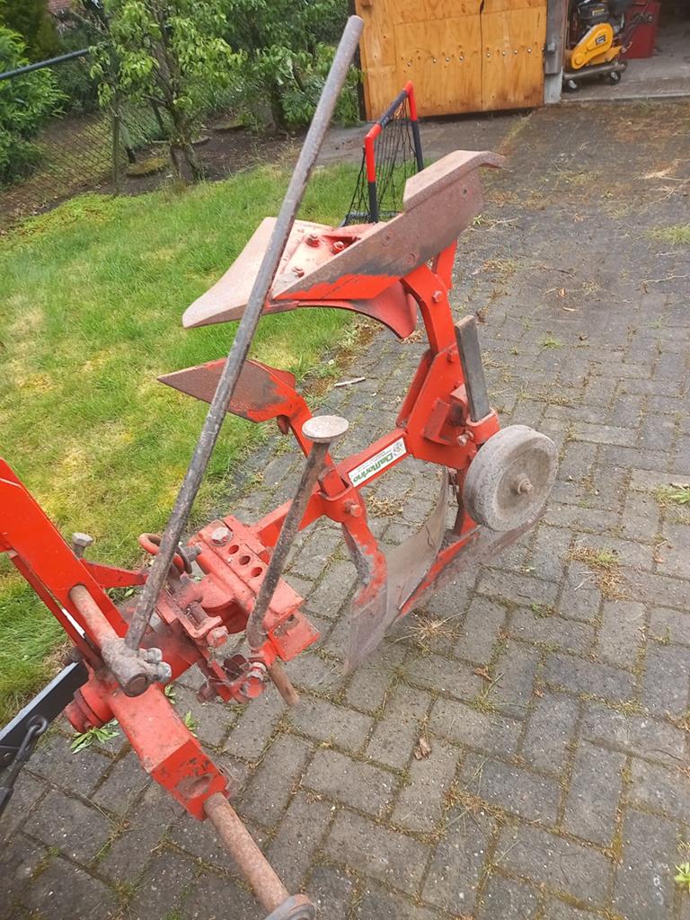 Wentelploeg 1-schaar mini tractor, Ophalen