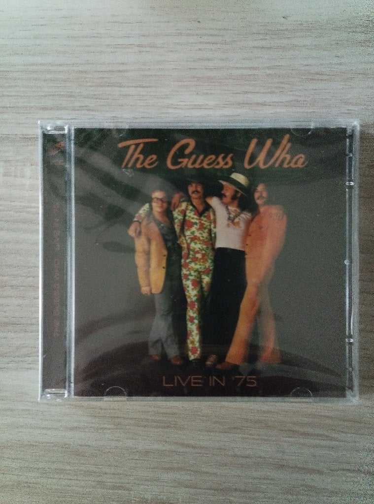 guess who-live 1975-2cd sealed, Eerste persing, Verzenden, Live-album, Classic Rock