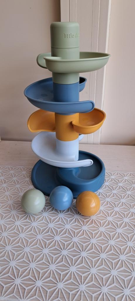 Little Dutch  spiraal ballentoren kinderspeelgoed, Kinderen en Baby's, Speelgoed | Babyspeelgoed, Ophalen of Verzenden, Zo goed als nieuw