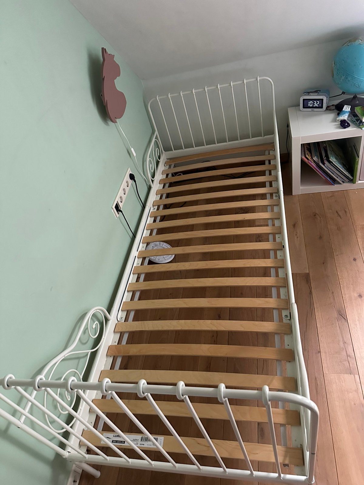 Ikea minnen meegroeibed, Ophalen, Gebruikt, 70 tot 85 cm, Lattenbodem