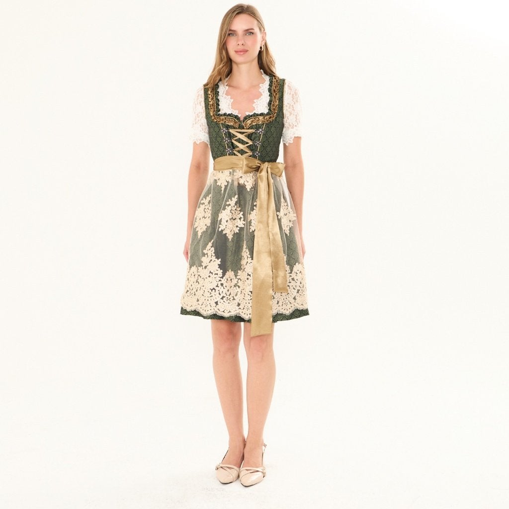 2-delige dirndl maat  36, 38, 40, 42, 44 NIEUW, Maat 38/40 (M), Carnaval, Nieuw, Ophalen of Verzenden