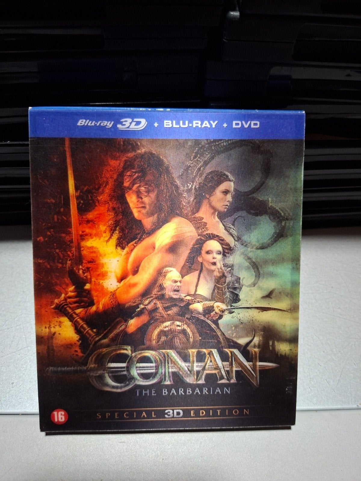 Conan the Barbarian 3D + Blu-ray + DVD Special Edition, Inclusief DVD, Vanaf 16 jaar, Film, Actie