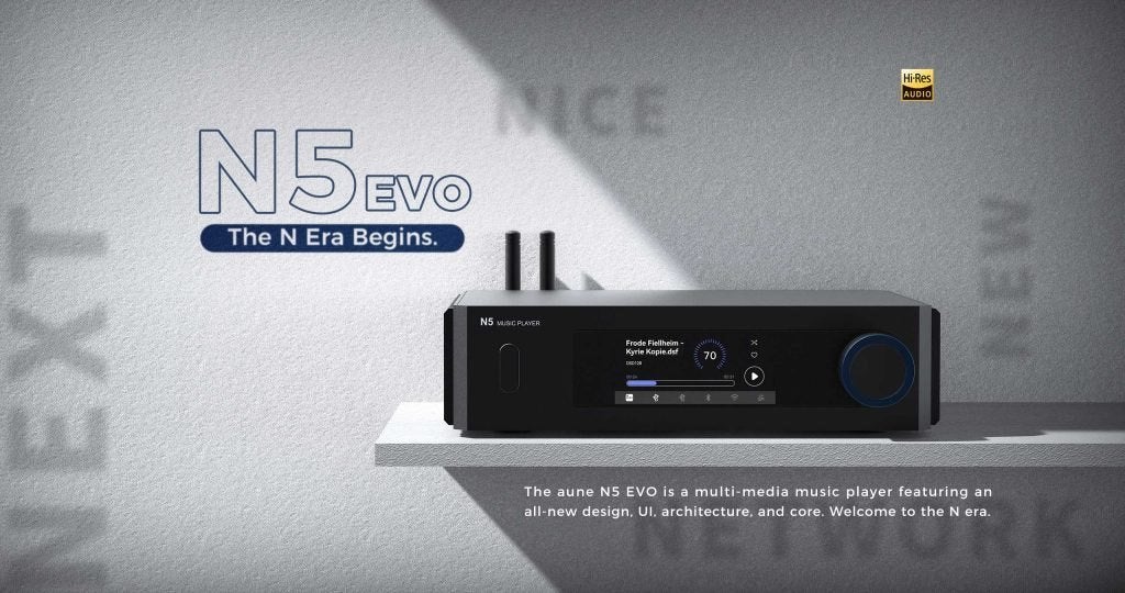 Aune N5 EVO Audio Streamer ESS 9039 | FPGA + Dual PLL | DSD5, Ophalen of Verzenden, Nieuw