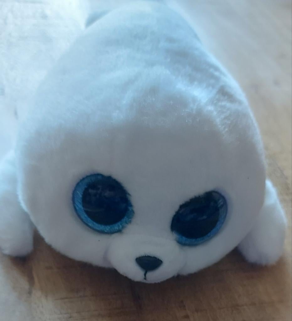 Ty Icy de Zeehond Knuffel - Zo goed als nieuw, Kinderen en Baby's, Speelgoed | Knuffels en Pluche, Ophalen, Overige karakters