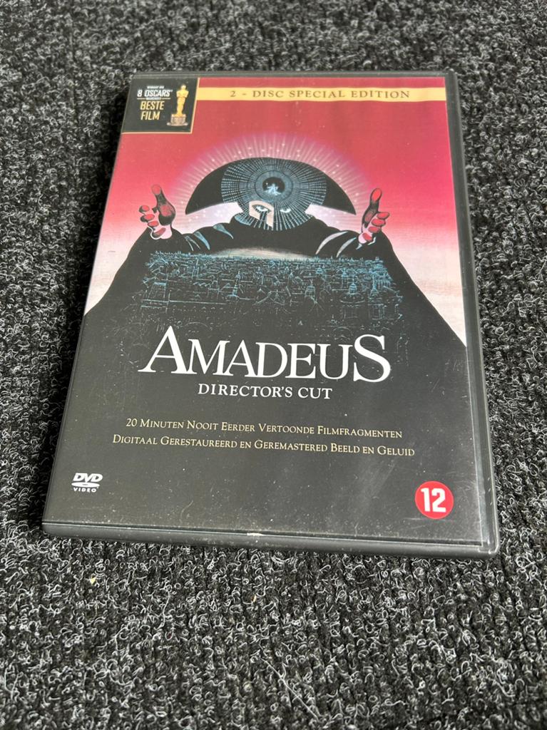 Amadeus op dvd 1984, Cd's en Dvd's, Dvd's | Klassiekers, Ophalen of Verzenden, 1980 tot heden, Gebruikt