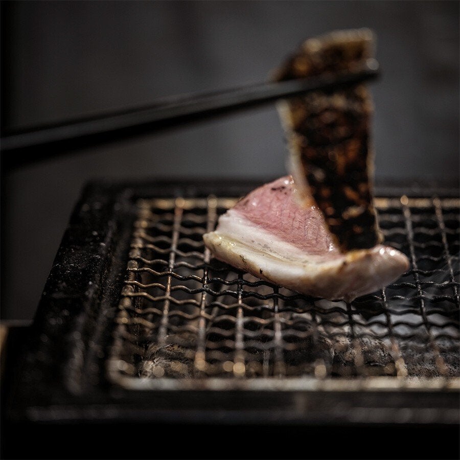 Yakiniku shichirin recht LARGE, Tuin en Terras, Houtskoolbarbecues, Met accessoires, Info@hout-art.nl, Nieuw, Ophalen of Verzenden