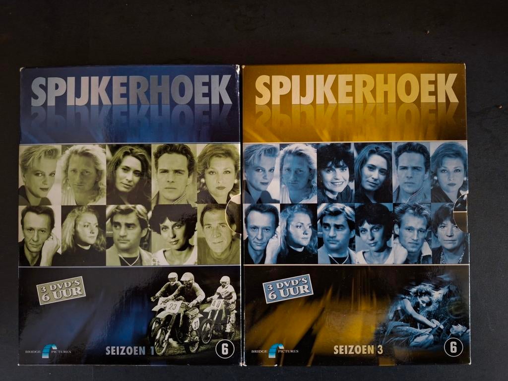 Spijkerhoek Seizoen 1 & 3 DVD Boxset - Nederlandse Serie, Cd's en Dvd's, Dvd's | Tv en Series, Gebruikt, Boxset, Drama, Ophalen of Verzenden