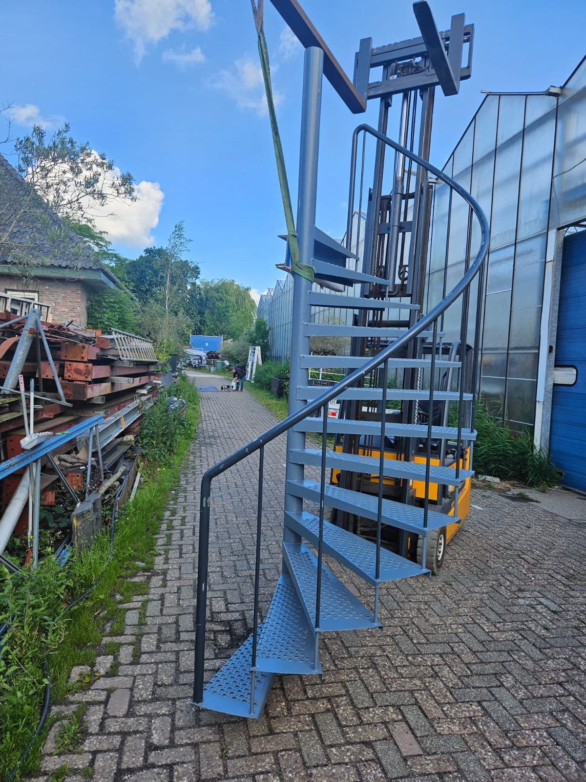Wenteltrap, Ophalen, Zo goed als nieuw, 2 tot 4 meter