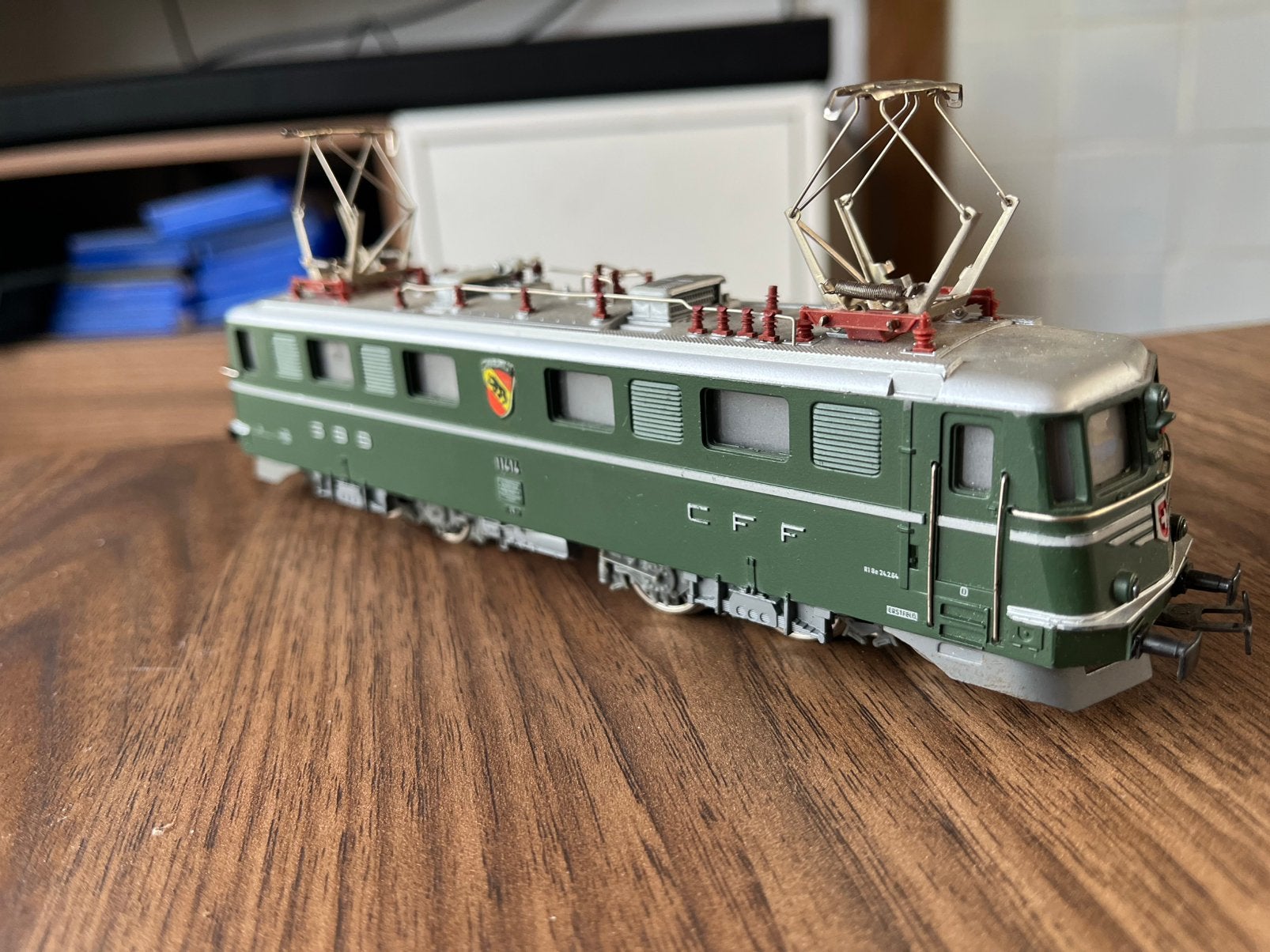 Marklin SBB 11414 H0 vp, Wisselstroom, Locomotief, Ophalen of Verzenden, Zo goed als nieuw
