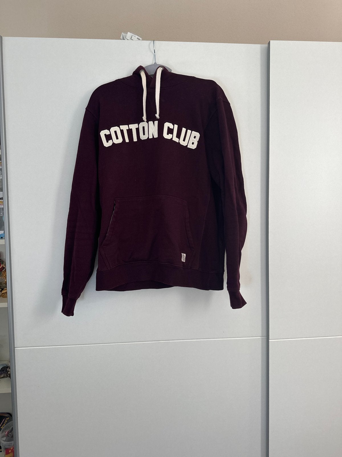 Cotton Club Hoodie Maat M - Bordeauxrood, Ophalen of Verzenden, Zo goed als nieuw, Maat 48/50 (M), Overige kleuren