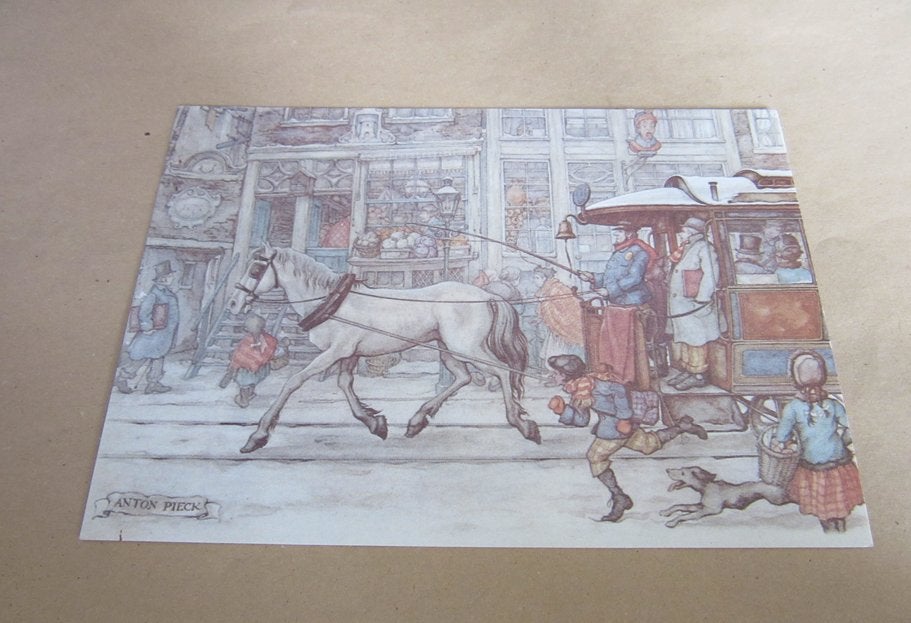 Anton Pieck ansichtkaart, Verzamelen, Verzenden, Nieuw, Overige typen