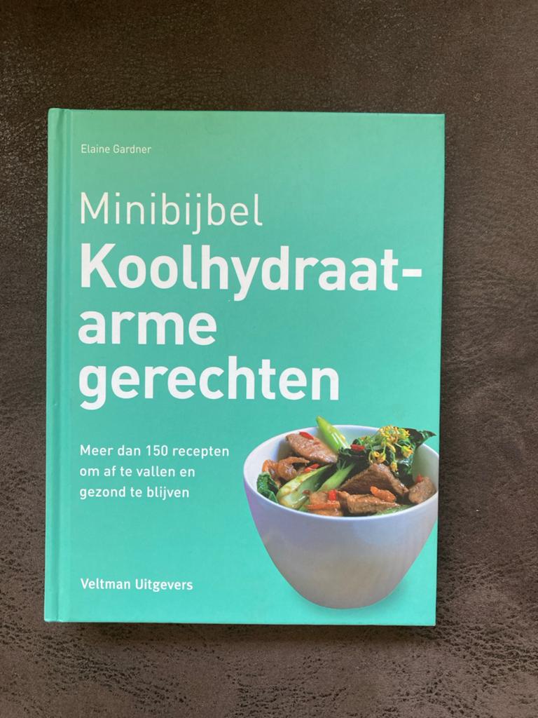 Minibijbel Koolhydraatarme Gerechten - Elaine Gardner, Boeken, Kookboeken, Hoofdgerechten, Ophalen of Verzenden, Zo goed als nieuw