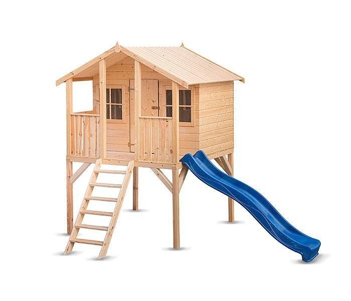 Speelhuisje buiten | Ruim huisje | Optie glijbaan | Emoe, Kinderen en Baby's, Welles Tuinhout, Mail@wellestuinhout.nl, Nieuw, Ophalen of Verzenden