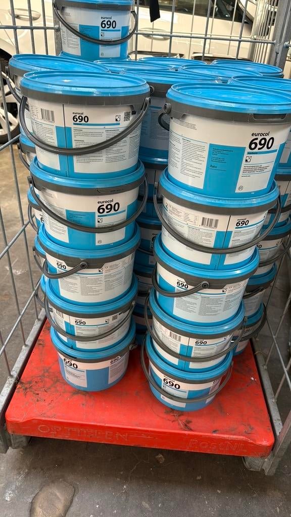 Aanhanger, Doe-het-zelf en Verbouw, Transportwagens, 100 liter of meer, Ophalen of Verzenden, Zo goed als nieuw, Transportkar