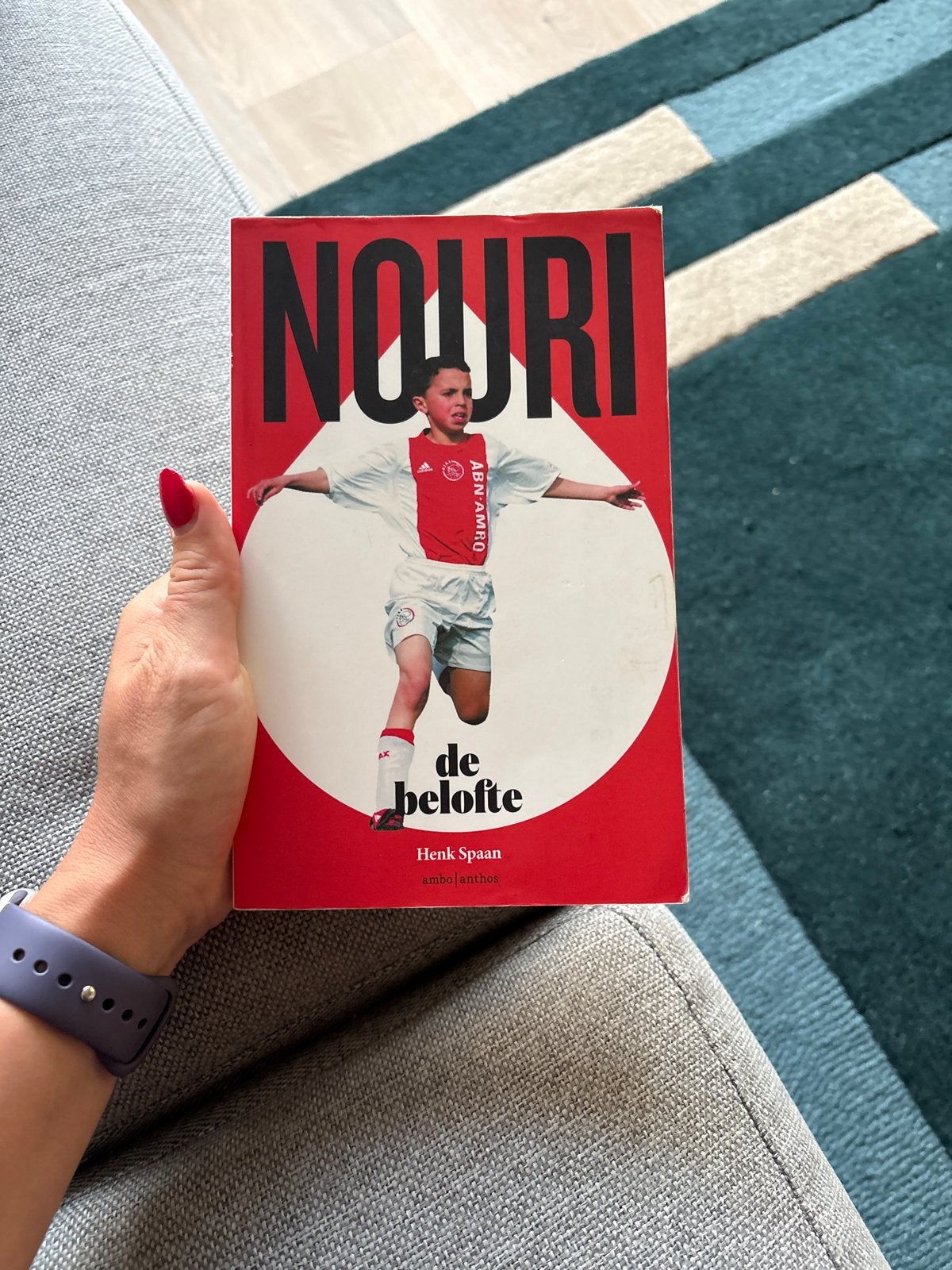 Nouri: De Belofte - Boek over Abdelhak Nouri, Ophalen of Verzenden, Gelezen, Overige sporten