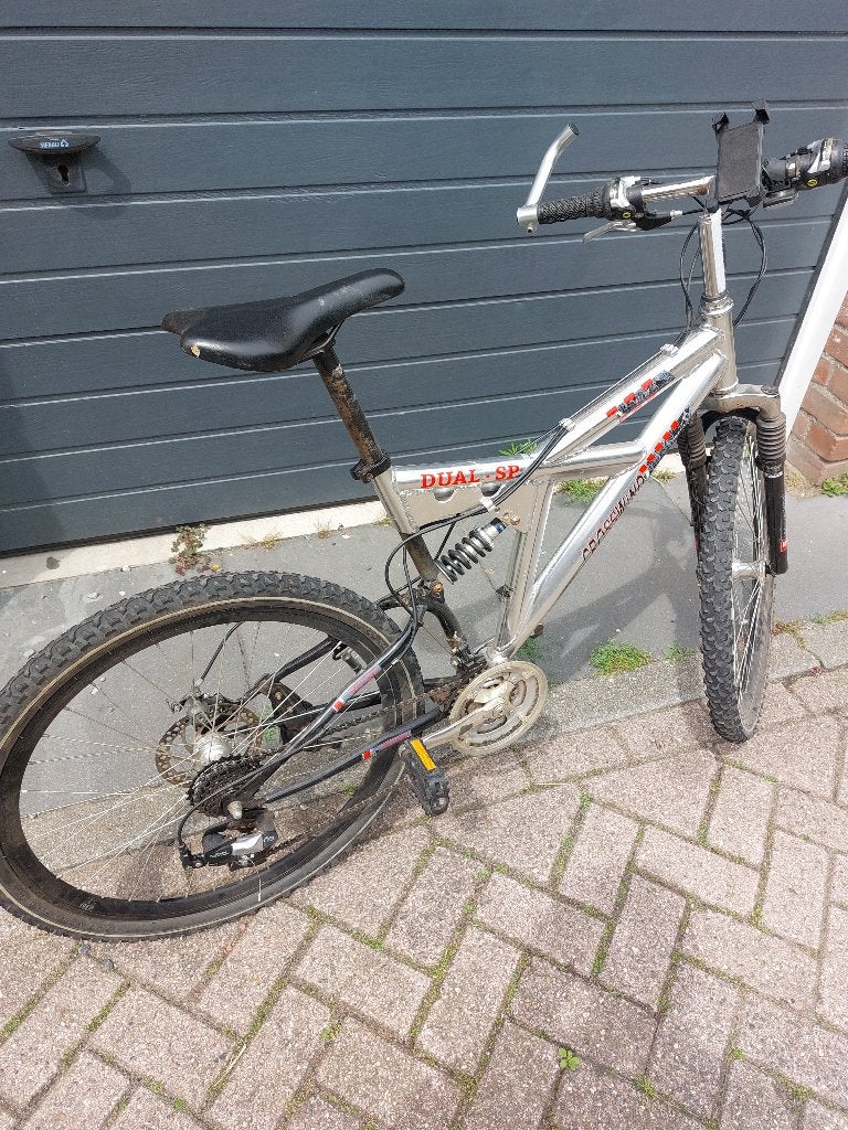 mountainbike, Gebruikt, Fully, Schijfrem, Ophalen
