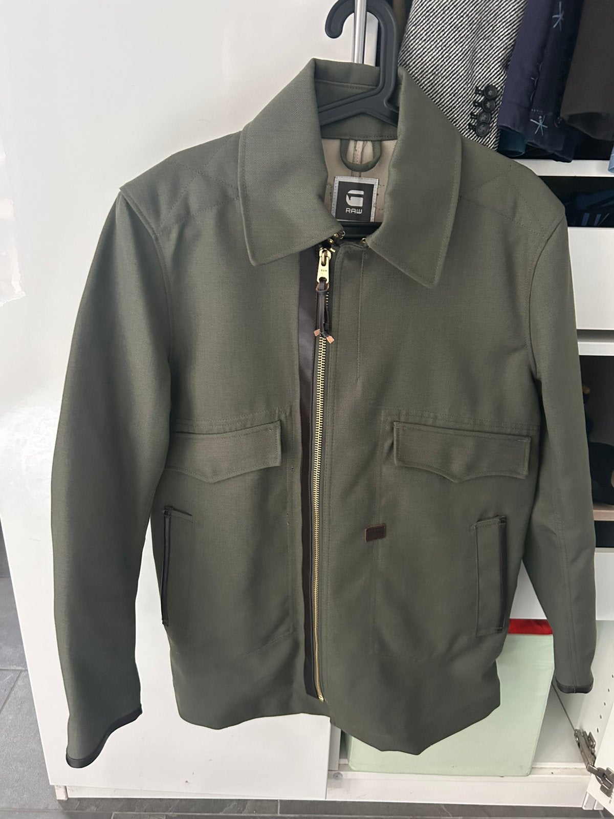 G-Star RAW Oregon Coat – stoer utility jack, Ophalen of Verzenden, Nieuw, Maat 52/54 (L), Groen