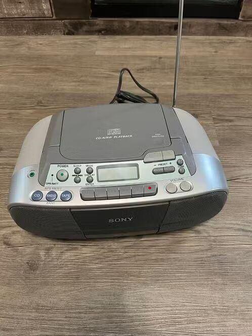 Radio cassette recorder met CD speler - Sony CFD-SO1, Ophalen, Nieuw, Radio, Met cd-speler