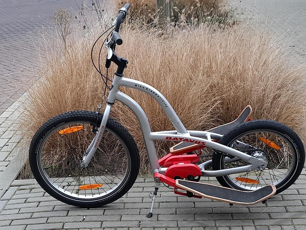 (00113) Bikestepper City, 7 lichtere versnellingen, Ophalen