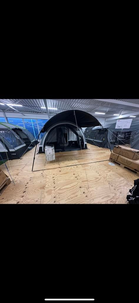 Obelink Lugano 6 Plus tunneltent + gaaswand + luifel, Caravans en Kamperen, Tenten, Ophalen, Zo goed als nieuw, Meer dan 6