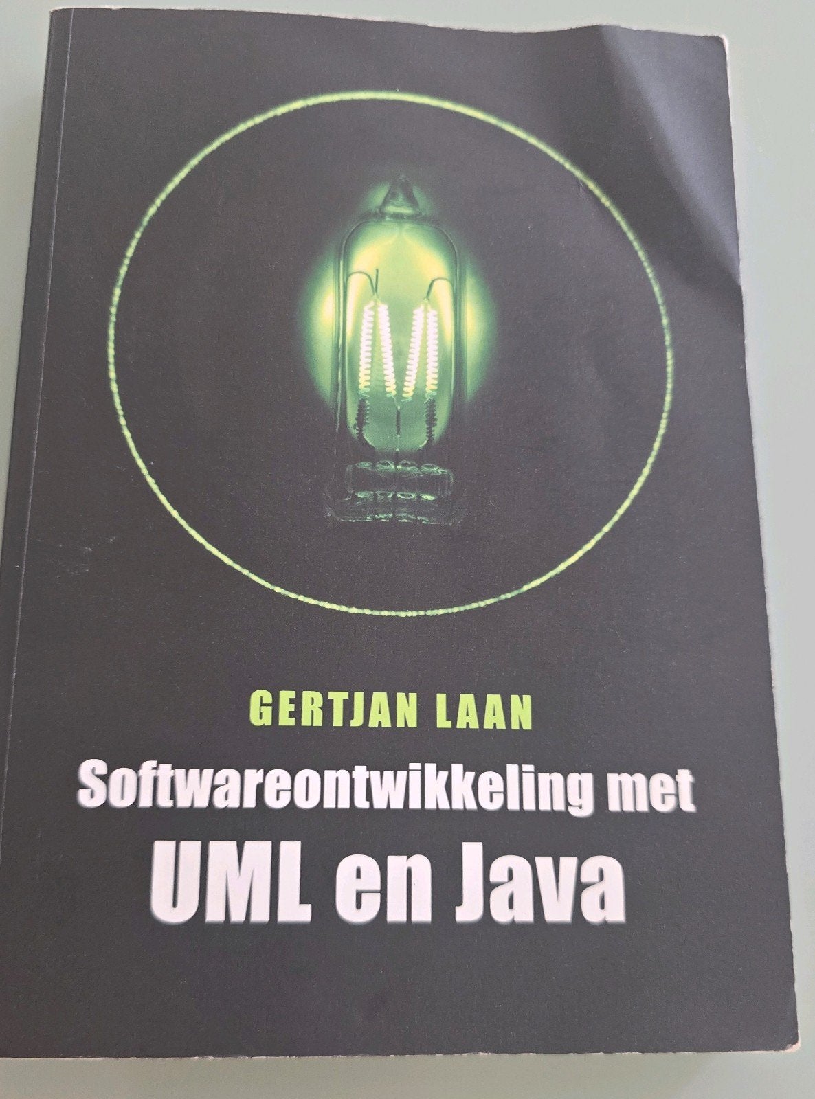 Softwareontwikkeling met UML en Java - Gertjan Laan, Boeken, Ophalen of Verzenden, Gelezen, Programmeertaal of Theorie, Gertjan Laan