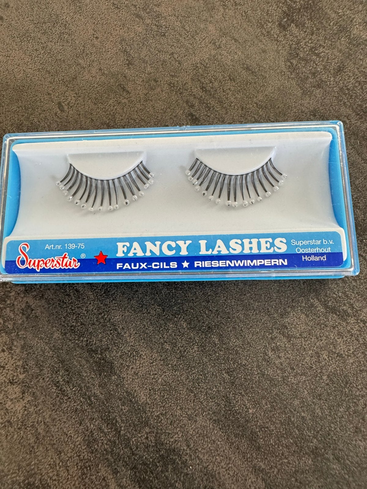 Superstar Fancy Lashes - Kunstwimpers met parels, Ophalen, Ogen, Zwart, Nieuw