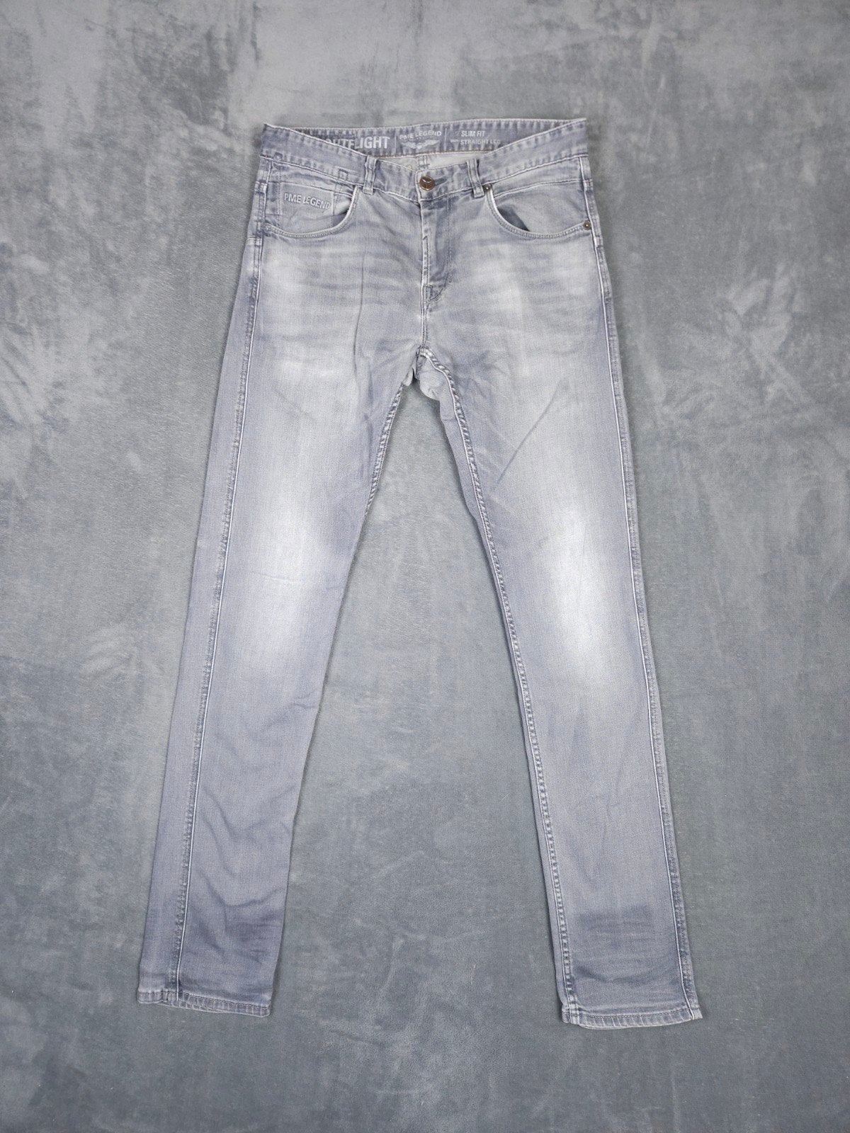 Pme Legend Broek Nightflight W32 L36 Slim Fit Grijs Pall Mal, Verzenden, ., ., W33 - W34 (confectie 48/50)