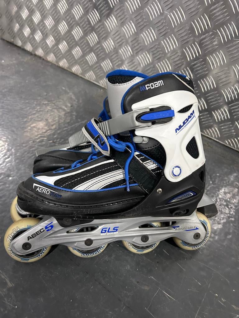 Nijdam Aero Flow Inline Skates Skeelers 38-41 Verstelbaar, Overige merken, Kinderen, Ophalen of Verzenden, Inline skates 4 wielen