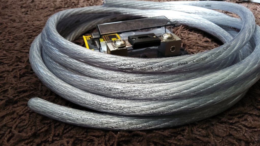 OFC power cable 35mm2 6 meter incl. ANL fuseholder, Ophalen of Verzenden, Nieuw