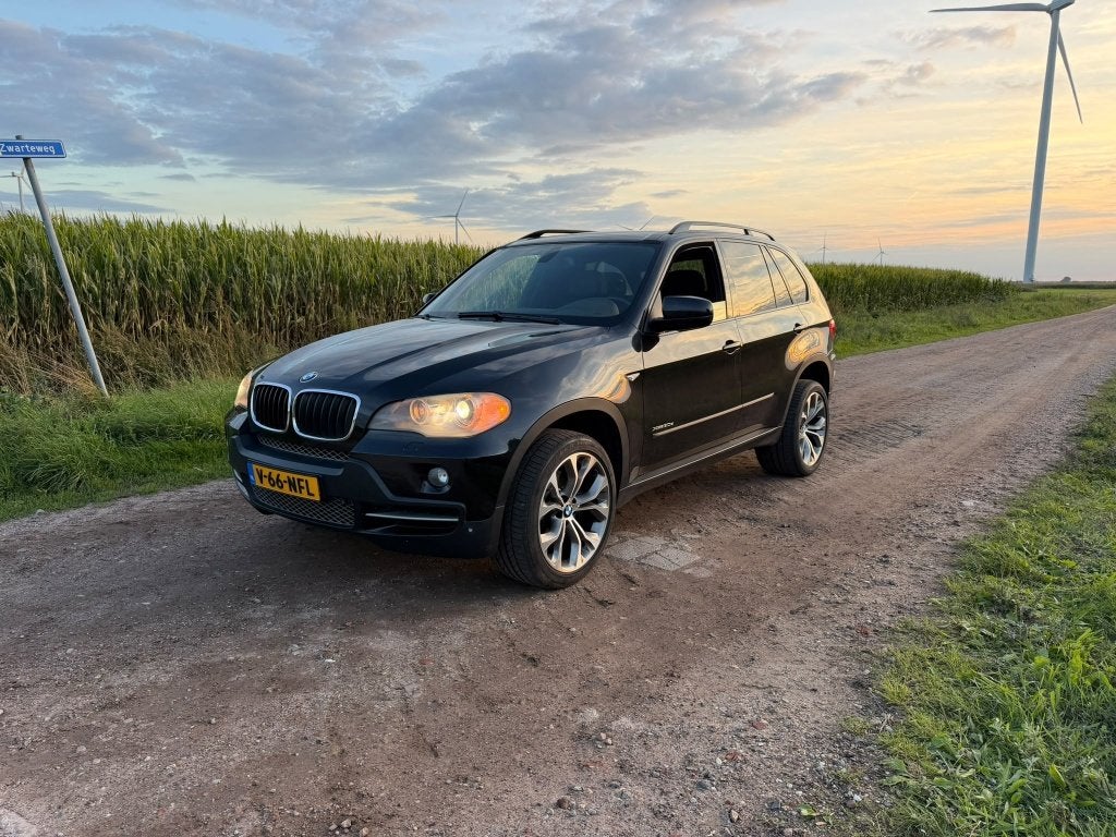 BMW X5 3.0d xDrive - Grijskenteken - Youngtimer!, Auto's, Zwart, Leder, Diesel, Euro 4