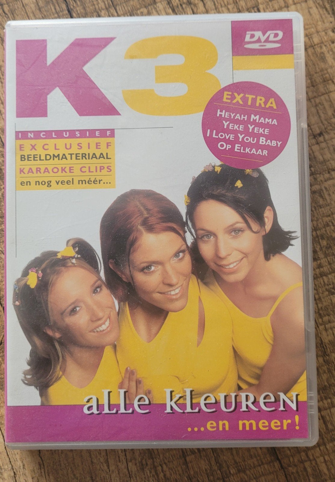 K3, Cd's en Dvd's, VHS | Kinderen en Jeugd, Alle leeftijden, Kinderprogramma's en -films, Overige typen, Ophalen of Verzenden