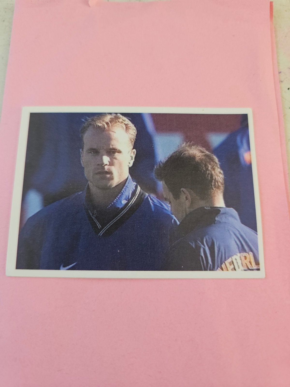 Dennis Bergkamp, Ophalen of Verzenden, Zo goed als nieuw, Overige binnenlandse clubs, Poster, Plaatje of Sticker