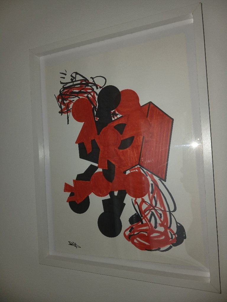 Peter Van Dooren origineel werk, Ophalen of Verzenden, Gesigneerd